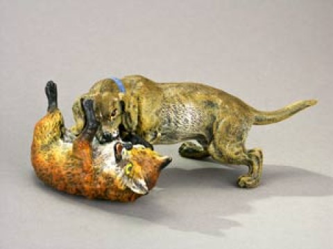 Vienna Bronze Fox and Hound - MD