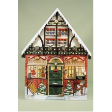 Byers Choice Advent Calendar Christmas House