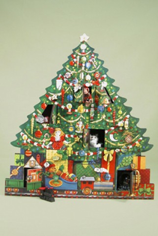 Byers Choice Advent Calendar Christmas Tree -- TEMPORARILY OUT OF STOCK