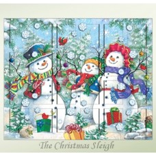 Byers Choice Advent Calendar Snowman 