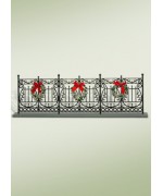 Byers Choice Wrought Iron Fence