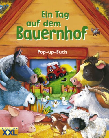 TEMPORARILY OUT OF STOCK - Ein Tag auf dem Bauernhof  A Day on the Farm Pop Up Book 