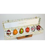 German Mouth Blown Glass Ornament Glass Eggs - TEMPORARILY OUT OF STOCK