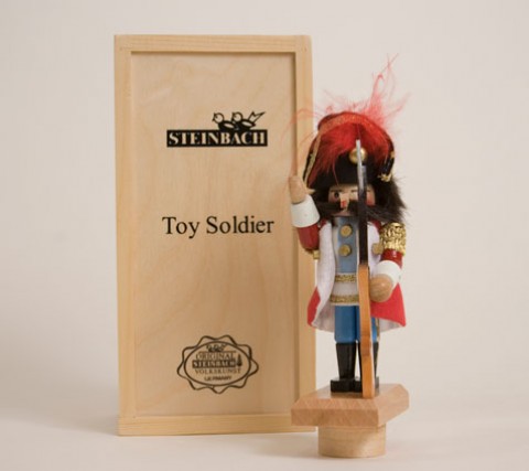 TEMPORARILY OUT OF STOCK - Toy Soldier Tiny Nutcracker Christian Steinbach 