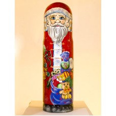 Santa with Gifts Bottle Holder G. DeBrekht - TEMPORARILY OUT OF STOCK