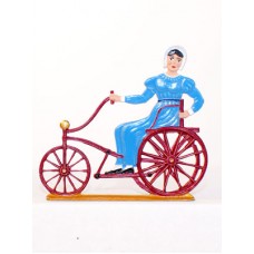 Paris Tricycle, 1840' Standing Pewter BABETTE SCHWEIZER 