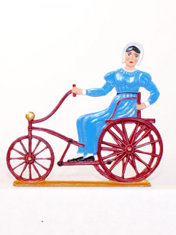 Paris Tricycle, 1840' Standing Pewter BABETTE SCHWEIZER 