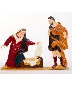 Mary and Joseph Christmas Pewter Wilhelm Schweizer - TEMPORARILY OUT OF STOCK
