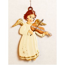 Engel mit Geige Christmas Pewter Wilhelm Schweizer