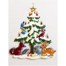 Christmas Tree with Animals Christmas Pewter Wilhelm 
