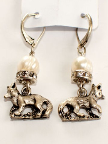 TEMPORARILY OUT OF STOCK - Beautiful German Fox Earrings 