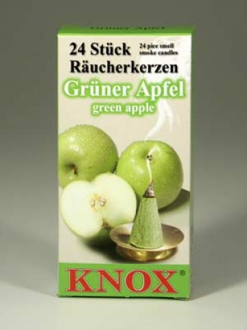 German 'GREEN APPLE'  Incense Cones Raeucherkerzen 