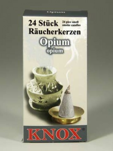 German 'OPIUM' Incense Cones Raeucherkerzen
