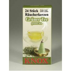 German GREEN TEA Incense Cones Raeucherkerzen 