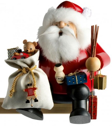 KWO Smokermen Christmas 'Sitting Santa with Gifts"