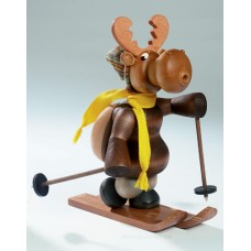 KWO Smokermen Christmas The Skiing Moose - TEMPORARILY OUT OF STOCK