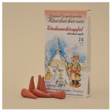 Tradition of the Erzgebirge Christmas Apple Incense Cones