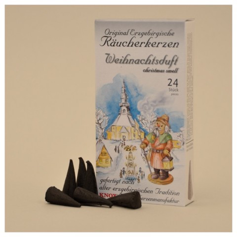 Tradition of the Erzgebirge Christmas Incense Cones - TEMPORARILY OUT OF STOCK