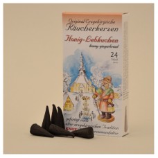 Tradition of the Erzgebirge Honey Gingerbread Incense Cones