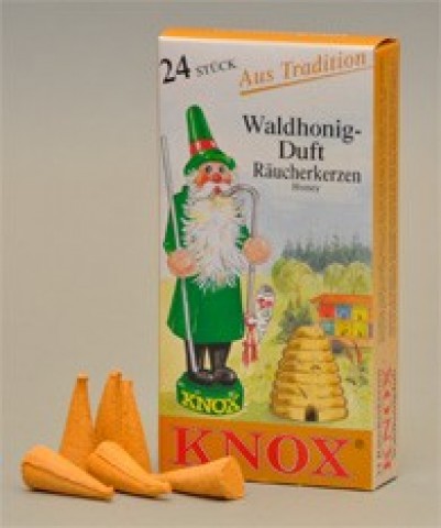 German 'WALD HONIG' Incense Cones Raeucherkerzen 