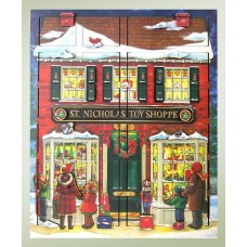 Byers Choice  Musical Advent Calendar  St. Nick's Toy Shoppe