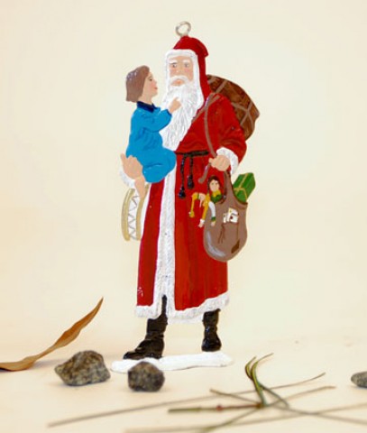 Santa holding Child' BABETTE SCHWEIZER 