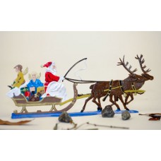 TEMPORARILY OUT OF STOCK - Santa's Sleigh BABETTE SCHWEIZER 