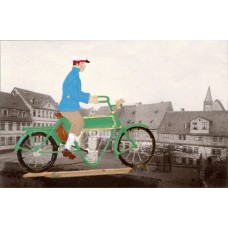 Opel Motorrad 1905' Standing Pewter BABETTE SCHWEIZER 