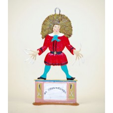 TEMPORARILY OUT OF STOCK - Zinnfiguren-Pewter Ornament  'Struwwelpeter'  'Shock-Headed Pete