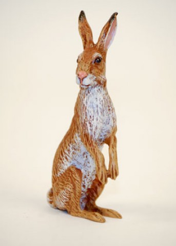 TEMPORARILY OUT OF STOCK - Easter Bunnies Vienna Bronze Rabbit Standing Upright