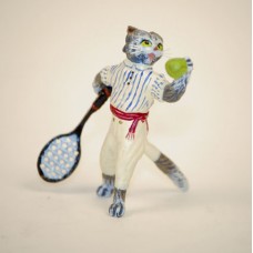 Vienna Bronze Tennis Cat