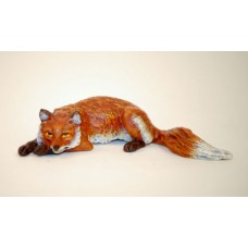 Vienna Bronze Fox Lying