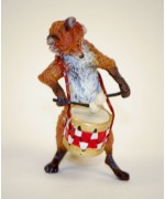TEMPORARILY OUT OF STOCK - Vienna Bronze Drummer Fox