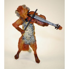Vienna Bronze Violin Fox