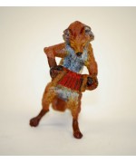 Vienna Bronze Accordian Fox