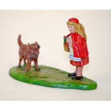 Vienna Bronze Little Red Riding Hood