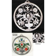 TEMPORARILY OUT OF STOCK <BR><BR> Wilhelm Schweizer Unpainted Pewter Window Wall Hanging 'Tree of