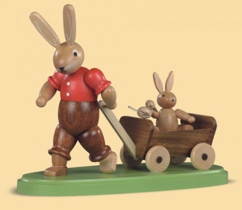 Mueller Easter Bunny Pulling Wagon - TEMPORARILY OUT OF STOCK