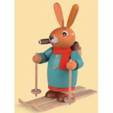 Mueller Smokerman Erzgebirge Easter Bunny Skier - COMING SOON