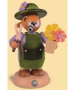 Mueller Smokerman Erzgebirge Easter Bunny Florist - TEMPORARILY OUT OF STOCK