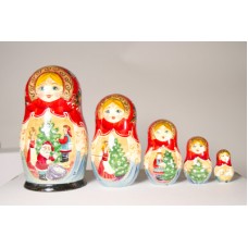 The Night Before Christmas Nesting Doll G. DeBrekht - TEMPORARILY OUT OF STOCK