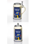 The Official Munich Oktoberfest 2012 Beerstein with Tin lid -1,0 - TEMPORARILY OUT OF STOCK