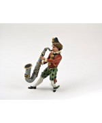 TEMPORARILY OUT OF STOCK - Vienna Bronze 'Man playing the Saxophone' Miniature Figure 