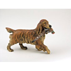 TEMPORARILY OUT OF STOCK <BR><BR>  Vienna Bronze  'Big Irish Setter with pheasant' 
