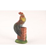 Vienna Bronze 'Rooster on a wall' Miniature Figure 