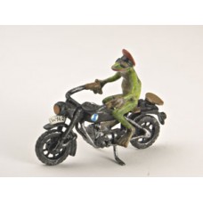 Vienna Bronze 'Frog on the Motorbike' - TEMPORARILY OUT OF STOCK