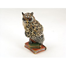Vienna Bronze Big Owl on 2 Books