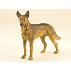 TEMPORARILY OUT OF STOCK <BR><BR>  Vienna Bronze 'German Shepherd' 