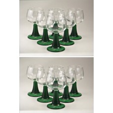 German - Wein Roemer 12 Pack of Wine Glasses Roemers 0.1 Liter bowl - TEMPORARILY OUT OF STOCK