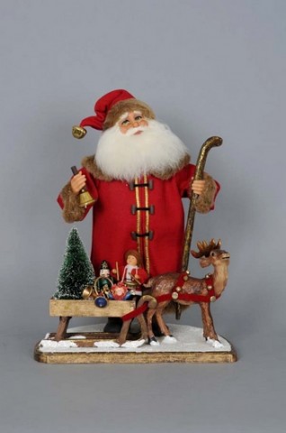 Karen Didion Signature Collection  Limited Edition  Vintage Santa wih Sled - TEMPORARILY OUT OF STOCK